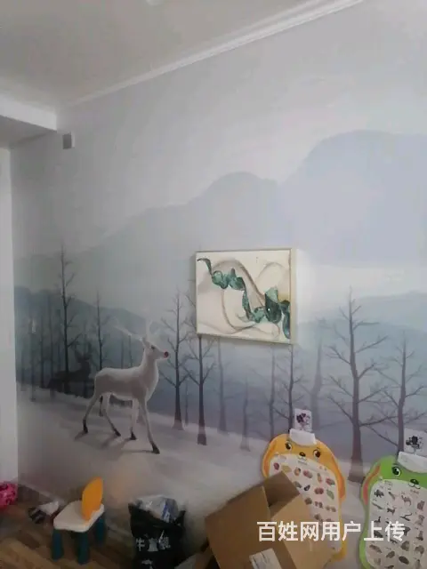 粘贴壁纸壁布壁画 - 图片 2