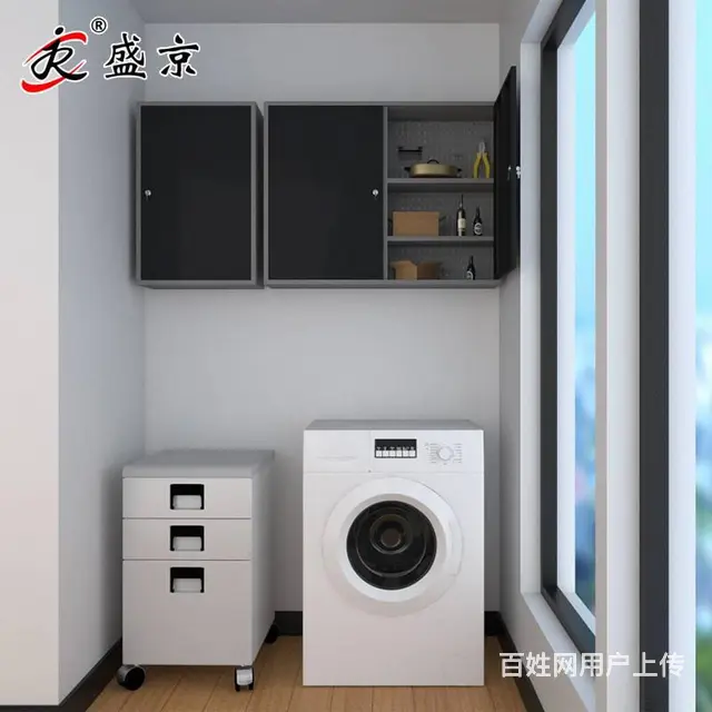 盛京钢制工具柜铁皮柜汽修车间移动带锁工具车 - 图片 4