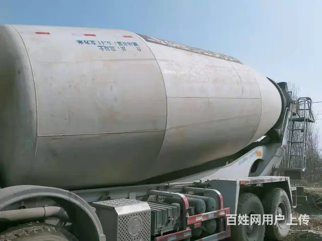 出售19年二手德龙大20方搅拌车375马力前四后八 - 图片 4