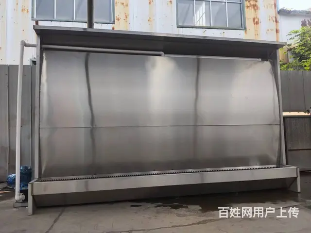 工厂直供青岛广告公司喷绘招牌漆雾净化水帘柜定制 - 图片 3