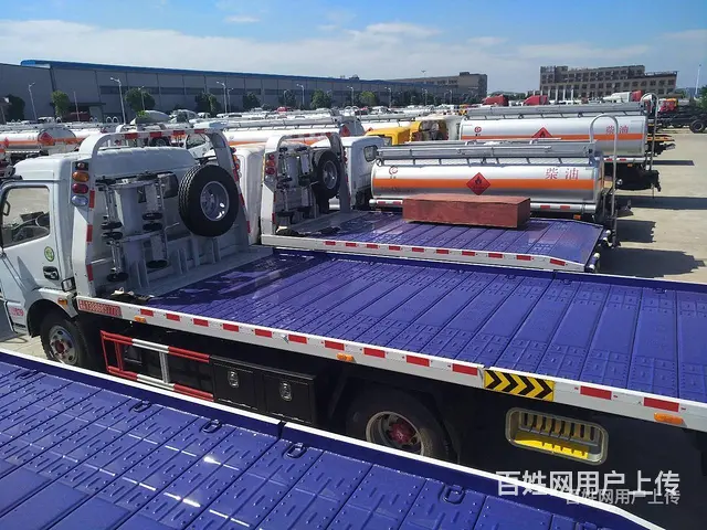 福田欧马可欧航单桥清障车厂家直销 - 图片 10
