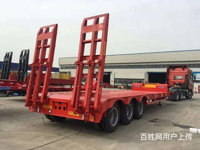 专业定制大件运输半挂车 挖掘机托运专用车 - 图片 8