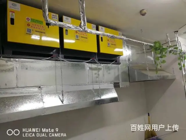通风，排风，全热新风系统，油烟净化器安装，通风管道，排风管道 - 图片 1