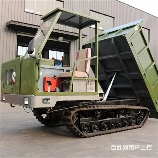 田东驾驶式履带运输车-履带车转运机-水陆两用履带车 - 图片 1