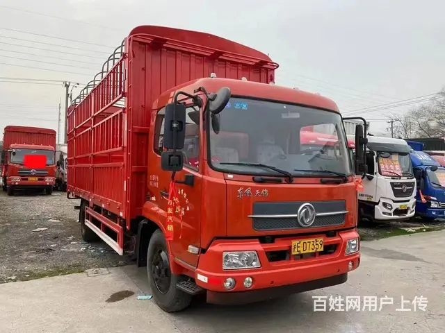 现低价转让18年4月东风天锦6.8米仓栅式货车 - 图片 2