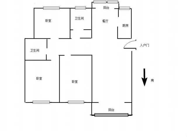 单价4000多龙江路西亚美悦城旁龙江名邸三室两厅可按揭 - 图片 11