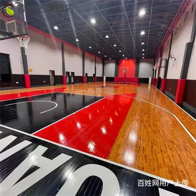 运动地板销售篮球场馆专用木地板 上门测量 安装 - 图片 3