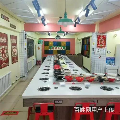 船营学校对面旋转小火锅快餐店出兑 - 图片 2