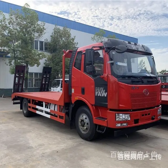拉120挖机拖板车挖机平板车 现车促销 - 图片 7
