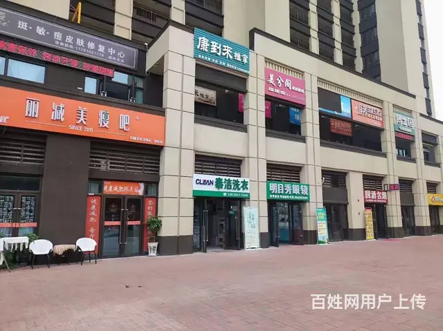 人民路主干道，万人社区底商，小区正大门口第二间。 - 图片 4