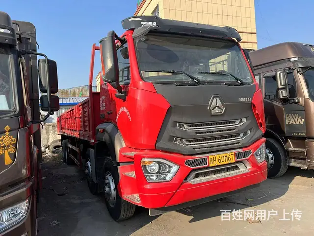 出售20年重汽豪瀚前四后八9.6平板400匹 国5 - 图片 3