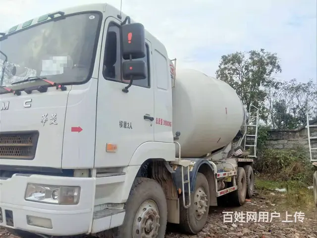 二手16年国四华凌前四后八18方水泥罐车380马力 - 图片 8