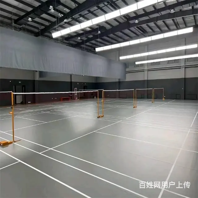 全国销售运动地板 篮球场羽毛球场舞蹈室地板PVC地 - 图片 4