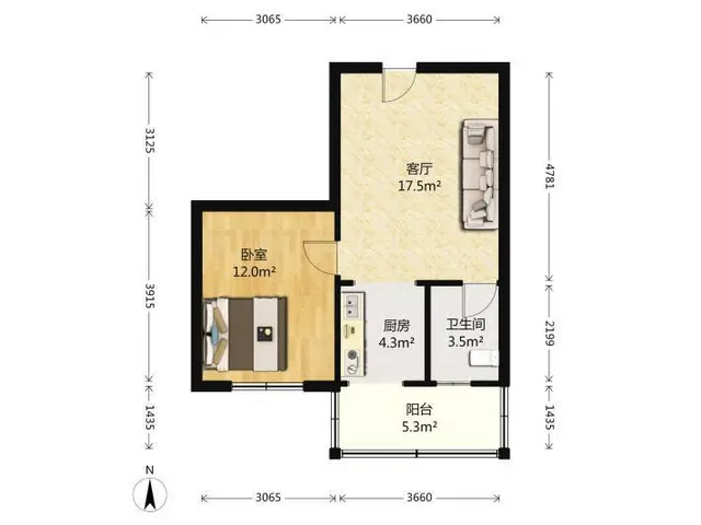 四方坪 丝茅冲地铁口 精装带燃气公寓 湘域智慧  华龙公馆 - 图片 8