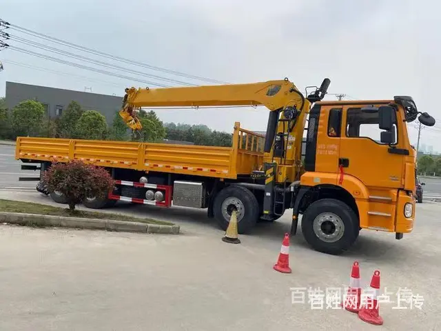 降价处理陕汽德龙10到20吨随车吊 大量现车新车 - 图片 4