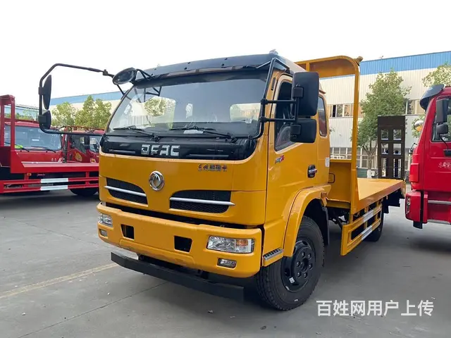 厂家直销重汽豪曼东风12吨挖掘机平板拖车可按揭付款 - 图片 5