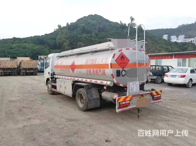 二手东风多利卡8吨油罐车21年1月户带加油机 - 图片 2