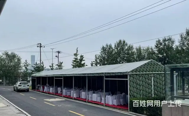 展销会帐篷租赁、婚庆篷房租赁搭建 大跨度大棚厂家 - 图片 2