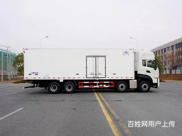 东风天龙前四后八9米6冷藏车冻品生鲜运输车支持按揭 - 图片 9