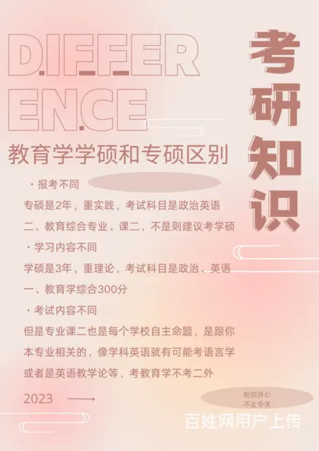 嘉兴教育学考研-学硕和专硕到底有啥区别 - 图片
