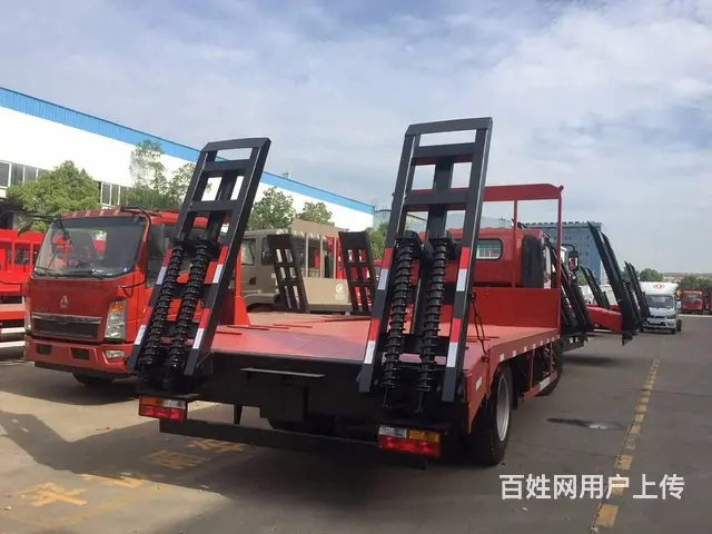 大运小型平板车 拖8吨左右挖机拖车厂家现车促销 - 图片 6