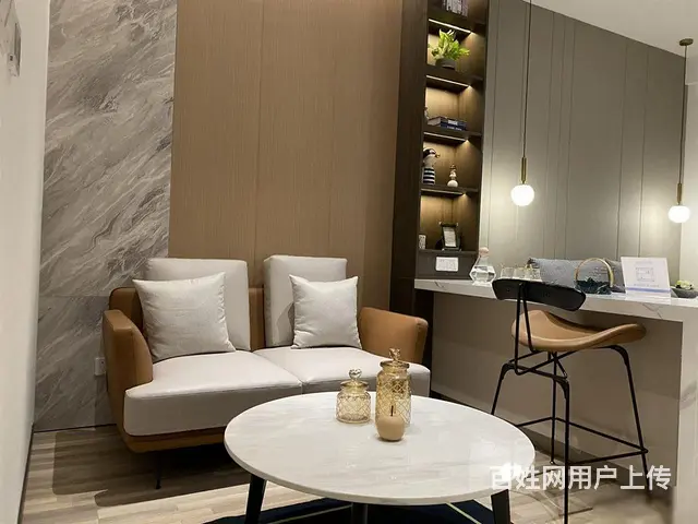 新北吾悦广场旁新龙江公寓首付14万 民用水电 落地窗 直签 - 图片 9