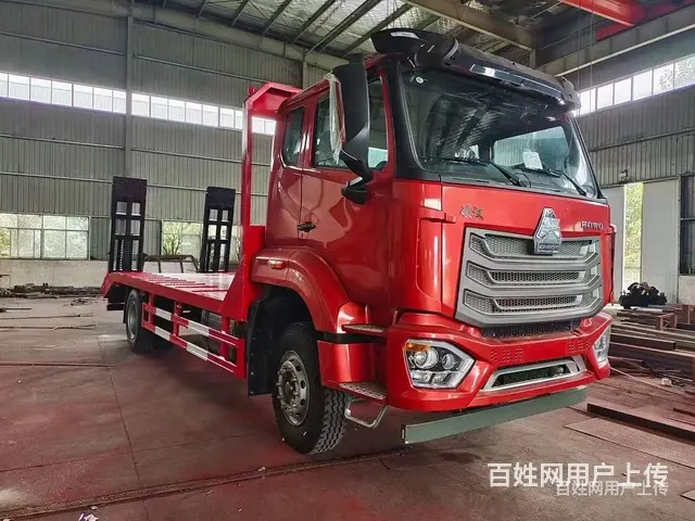 海口厂家直销重汽平板拖车12吨挖掘机拖车现车特价出售 - 图片 10