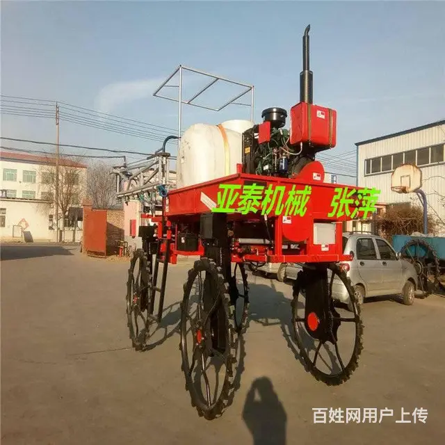 高地隙打药车 小麦玉米蔬菜自走式四轮喷药机 - 图片 2