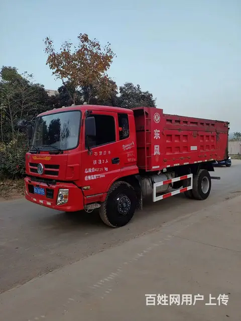 出售19年蓝牌东风华神4.8米自卸车，全车原版原漆 - 图片 2