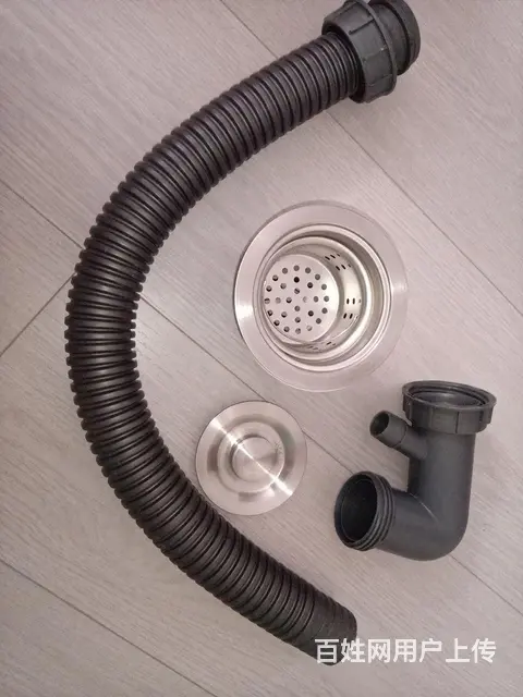 不锈钢洗菜池下水器 - 图片 1