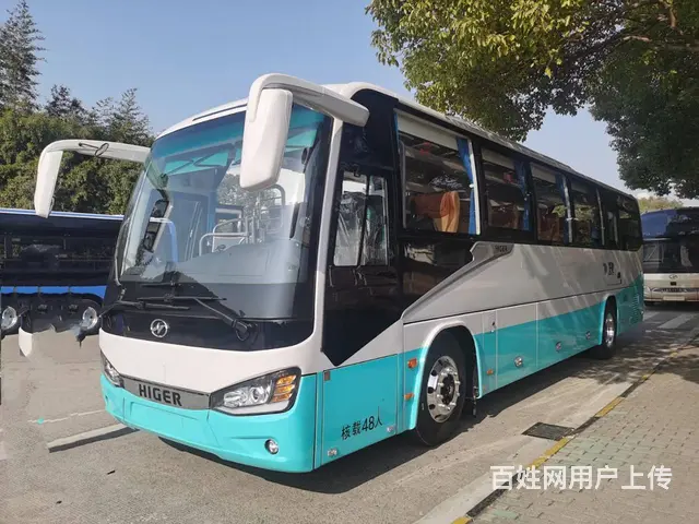 2024年两台粤牌48座国六大高一公告海格旅游车 - 图片 1