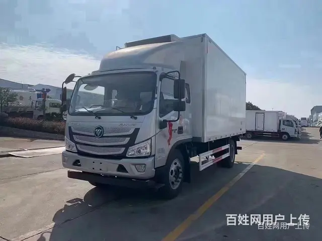 新款5.1米福田冷藏车 猪肉白条牛肉羊肉冷藏 认准厂家 - 图片 1