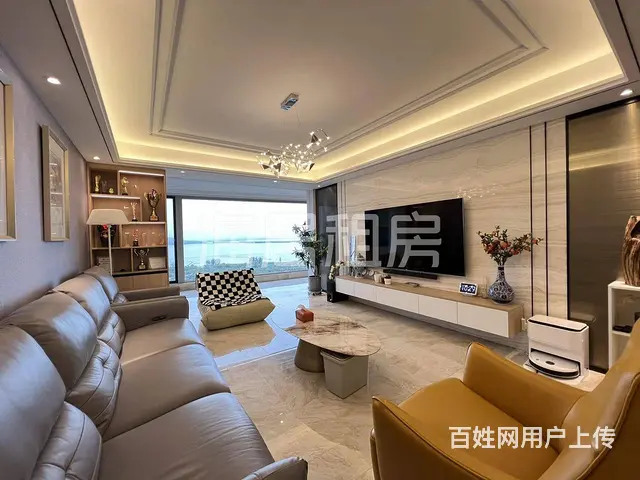 一线湖景大平层 居家接待 近武汉站 楚河汉街 融创 - 图片 3