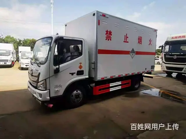 福田欧马可厢式危险品运输车 分期 上户 - 图片 3