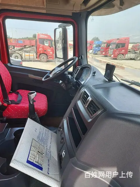 出售二手德龙牵引车，国五LNG，430潍柴双驱 - 图片 4