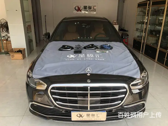 2022年款奔驰S400L改装升级360全景环影 - 图片 1
