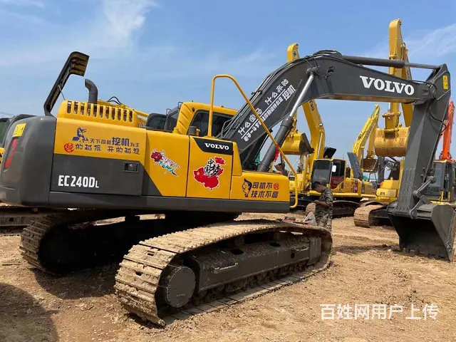 出售二手挖掘机沃尔沃240手续齐全质保两年全国包送 - 图片 6