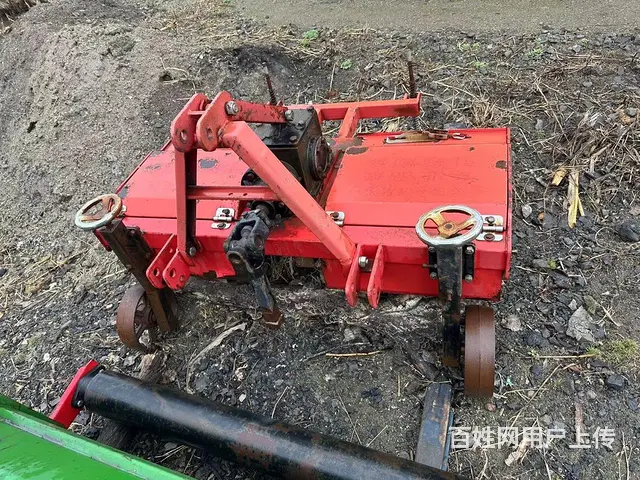 两根垄打茬机 - 图片