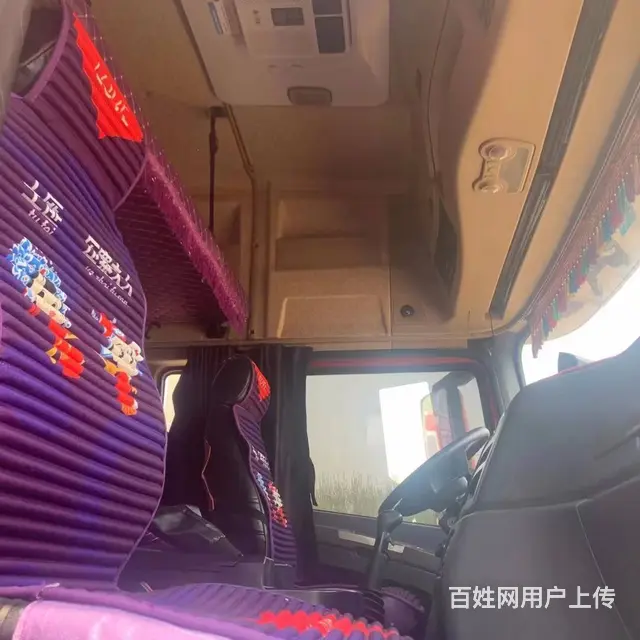 出售个人二手德龙9.6米平板载货车 前四后八 国五 - 图片 6