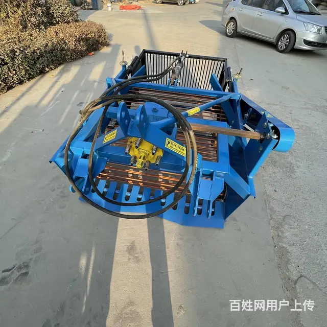 小型农田土壤捡石机 拖拉机带田间碎石收集机器LYY - 图片 4