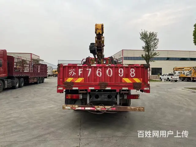 二手徐工8吨随车吊 20年个人准新车便宜卖保险在 - 图片 5
