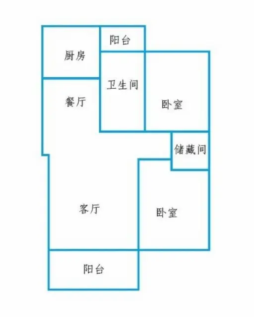 百大附近！旺田人家两室两厅精装修，家具家电齐全，拎包即住 - 图片 11