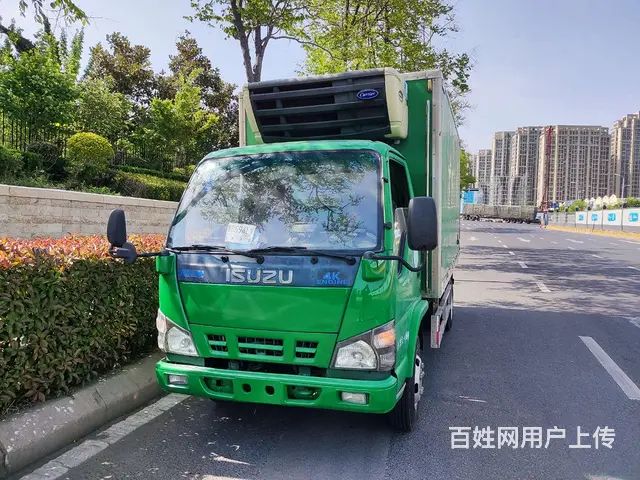 原装庆铃600P冷藏车，蓝牌 - 图片 1