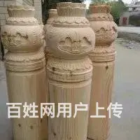 四川成都实木吊瓜中式吊瓜垂花柱 - 图片 4