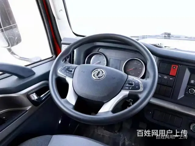 国六东风东风小三轴挖机平板车 拖板车 出厂价 - 图片 7