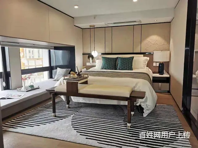 急售吾悦广场复试公寓首付20万民用水电月租2400带阳台 - 图片 1