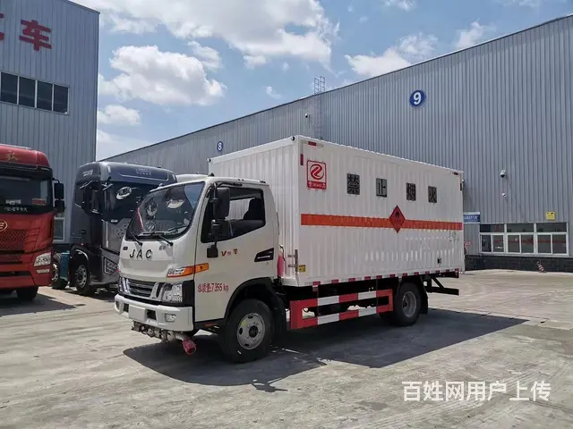 厢高2米3蓝牌江淮九类危废运输车支持定做 - 图片 5