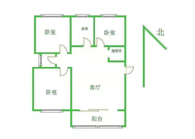 远航未来城 电梯房中等装修 - 图片 9