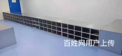 不锈钢鞋柜员工鞋凳更衣柜车间换鞋工厂无尘单双面更鞋 - 图片 2