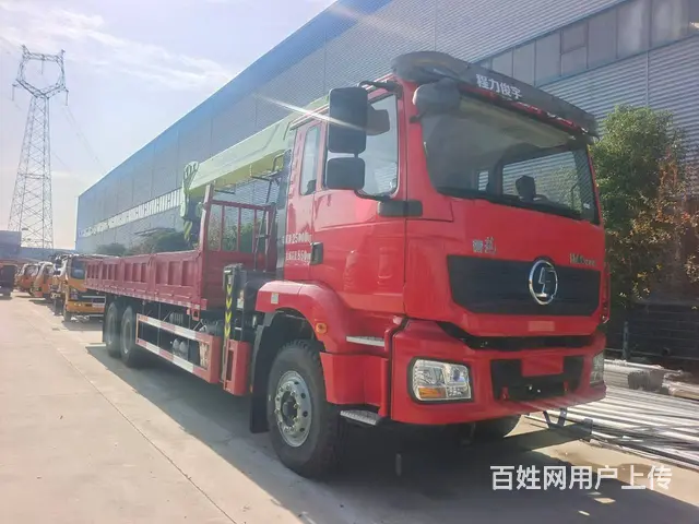 陕汽德龙后八轮14吨随车吊随提随走支持零首付 - 图片 1